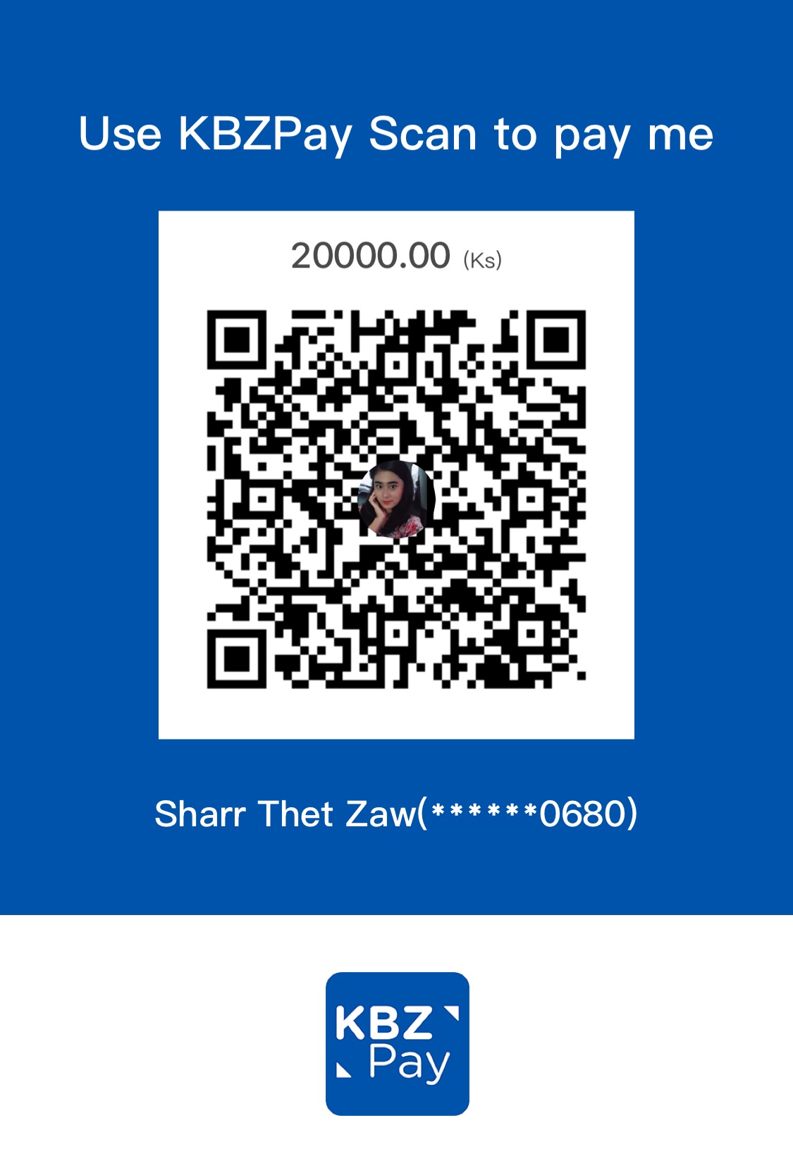 KBZPay QR Code
